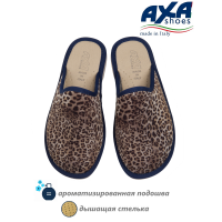 Тапочки домашние женские AXA 18601А Синий