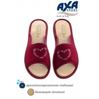 Тапочки домашние женские AXA 18630А Бордовый