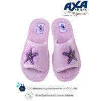 Тапочки домашние женские AXA 18870А Лиловый