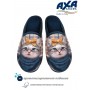 Тапочки домашние женские AXA 80392А Синий