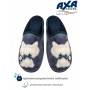 Тапочки домашние женские  AXA 80397А Синий