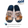 Тапочки домашние женские AXA 80402А Синий