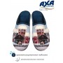 Тапочки домашние женские AXA 80628А Синий