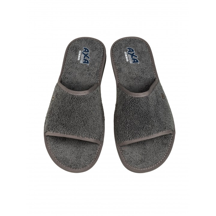 Тапочки мужские COTTON AXA-21310-СЕРЫЙ