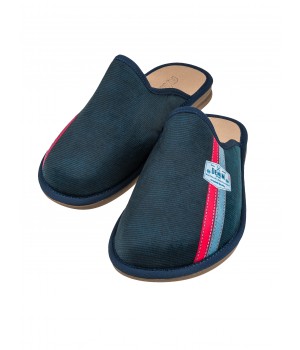 Тапочки мужские DENIM AXA-21432А-СИНИЙ