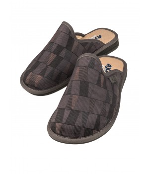 Тапочки мужские GEOMETRY AXA-21302А-СЕРЫЙ