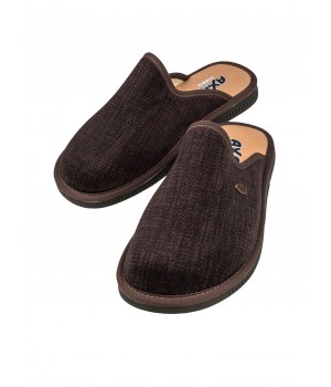Тапочки мужские KING AXA-21546А-Коричневый