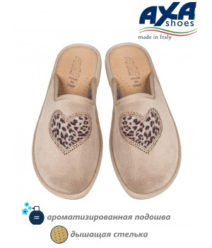 Тапочки женские домашние AXA 21405А Beige