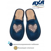 Тапочки женские домашние AXA 21405А Blue