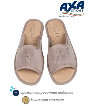 Тапочки женские домашние AXA 21440А Taupe