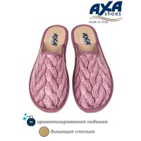 Тапочки женские домашние AXA 21532А Темно розовый