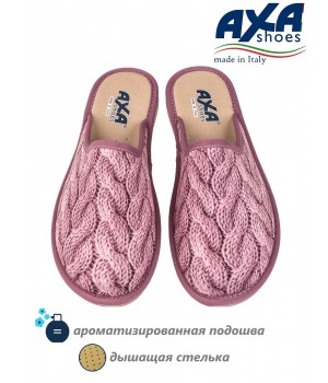 Тапочки женские домашние AXA 21532А Темно розовый