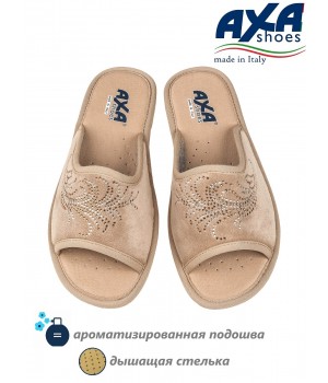 Тапочки женские домашние AXA 21565А бежевый