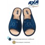 Тапочки женские домашние AXA 21568А синий