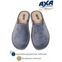 Тапочки женские домашние AXA 21570А Серо синий