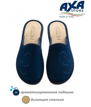 Тапочки женские домашние AXA Butterfly Blue