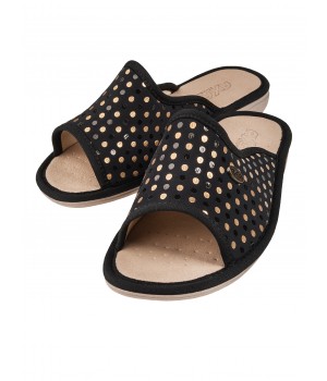 Тапочки домашние СФЕРА AXA-21331А-ЧЕРНЫЙ