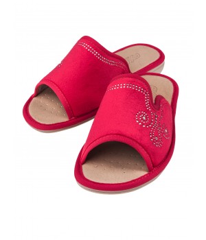 Тапочки женские АЖУР AXA-21480А-КРАСНЫЙ