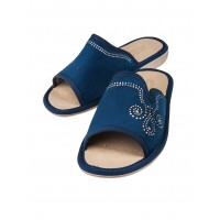 Тапочки женские АЖУР AXA-21480А-СИНИЙ