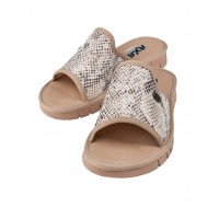 Тапочки женские домашние AXA 21487А серо/розовый