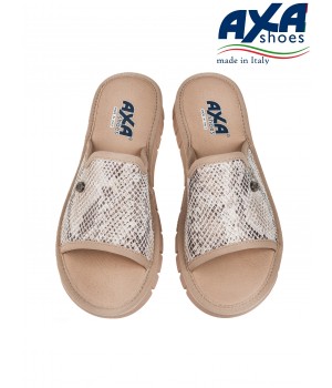 Тапочки женские домашние AXA 21487А серо/розовый