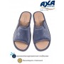 Тапочки женские домашние AXA 21567А Серо синий