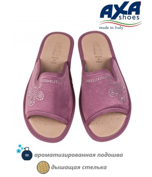 Тапочки женские домашние AXA 21567А темно-розовый